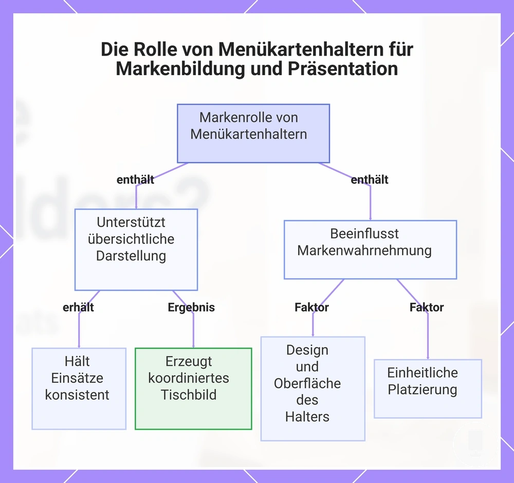 Die Rolle von Menükartenhaltern für Markenbildung und Präsentation