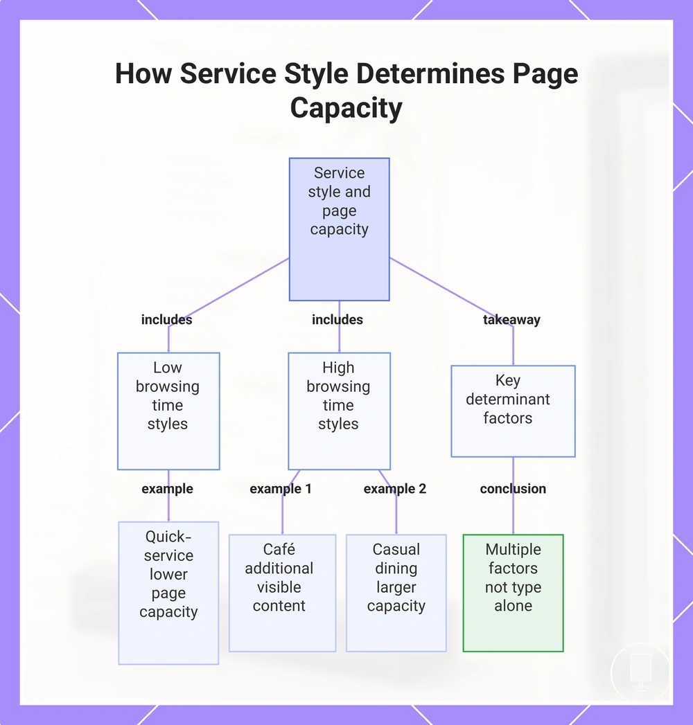 How Service Style Determines Page Capacity
