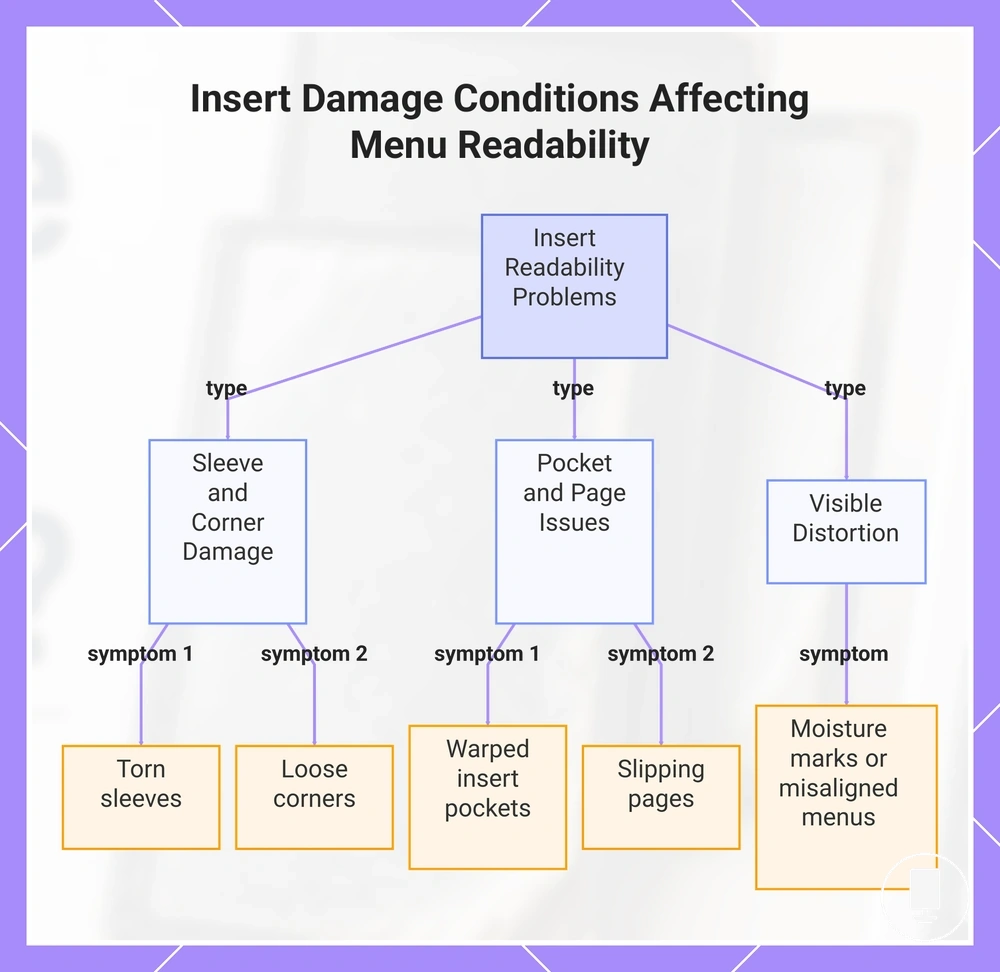 Insert Damage Conditions Affecting Menu Readability