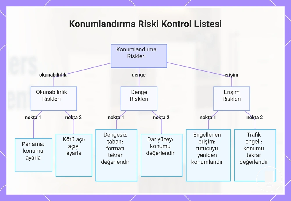 Konumlandırma Riski Kontrol Listesi