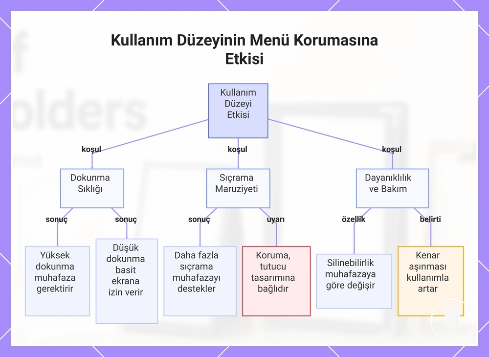 Kullanım Düzeyinin Menü Korumasına Etkisi